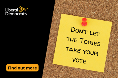 Don't Let The Tories Take Your Vote.